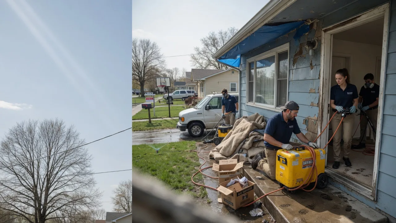 Basement Flood Cleanup in Rose Creek, MN near me